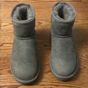 UGG Charcoal Shearling Boots